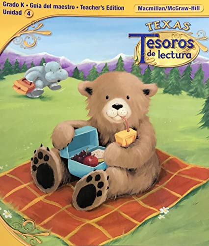 9780022072810: Tesoros de Lectura Texas Grade K Unit 4