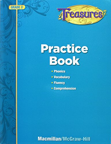 9780022080082: Treasures Reading Practice Book, Grade 2: Phonics, Vocabulary, Fluency, Comprehension