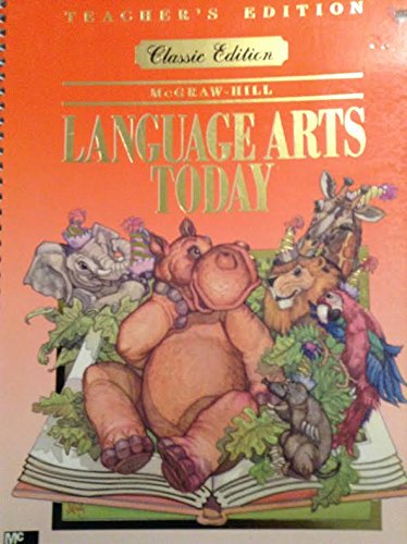 Imagen de archivo de Language Arts Today, Grade 1 Teacher's Classic Edition (1998 Copyright) a la venta por ~Bookworksonline~