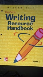 Stock image for McGraw-Hill Teacher's Writing Resource Handbook, Grade 1 (McGraw-Hill School Division) for sale by Nationwide_Text