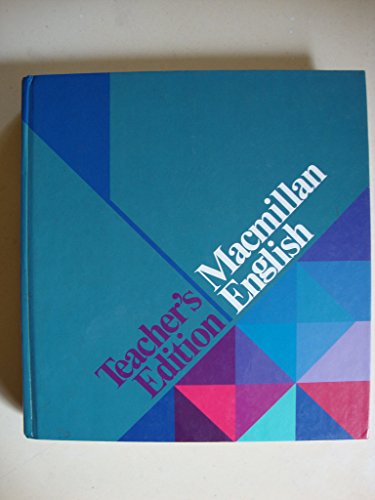 Imagen de archivo de Macmillan English. Teacher's Edition (Series E) a la venta por Ergodebooks