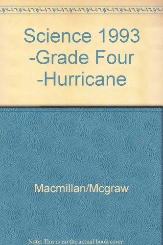 Stock image for Science 1993 -Grade Four -Hurricane for sale by BookHolders