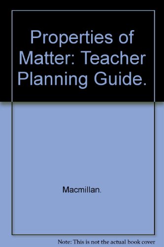 : Teacher's Planning Guide (9780022760649) by Unknown Author