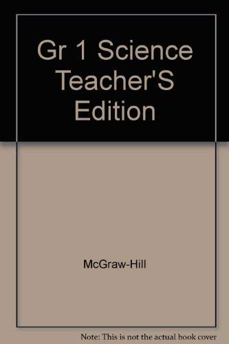 9780022774813: Gr 1 Science Teacher'S Edition
