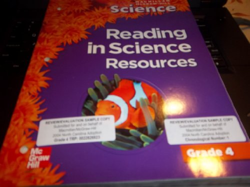 9780022812218: Reading in Science Resources (Science: Grade 4)