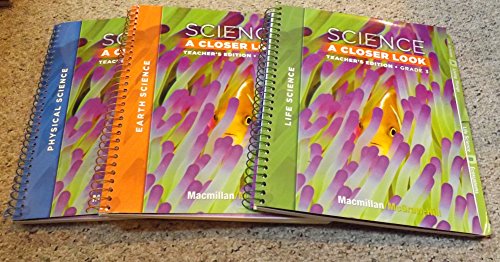9780022842215: Science, A Closer Look, Grade 2, Teacher Edition Package (3 Vol. set) (ELEMENTARY SCIENCE CLOSER LOOK)