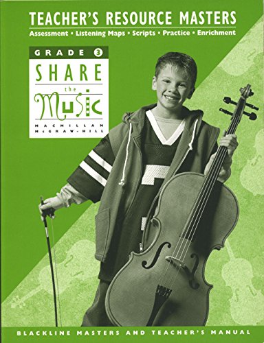 Stock image for Teacher's Resource Masters (Grade 3 Share The Music) for sale by ThriftBooks-Atlanta