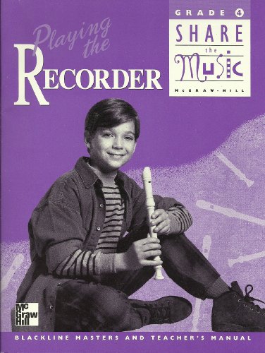 Stock image for Playing the Recorder for sale by Better World Books