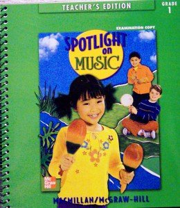 SpotLight On Music, Teacher's Edition, Grade 1 (9780022956929) by Hal Leonard Corporation