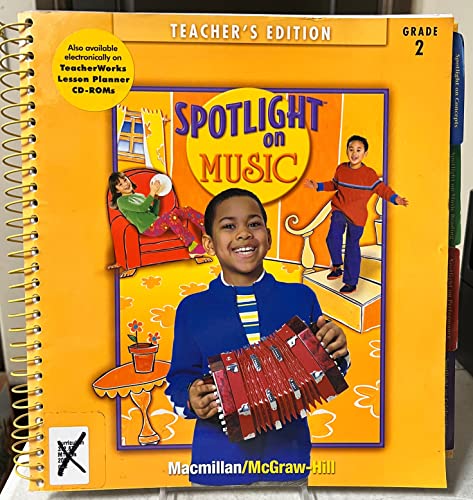 Stock image for Spotlight on Music, Grade 2, Teacher's Edition for sale by Your Online Bookstore
