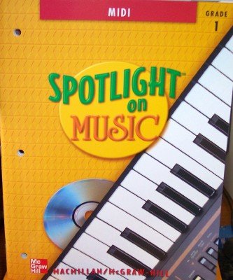 9780022958428: MIDI, Grade 1, with CD-Rom (Spotlight on Music)