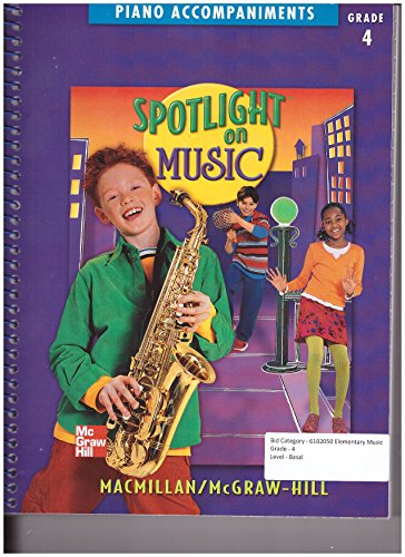 Beispielbild fr Spotlight on Music Piano Accompaniments Grade 4 zum Verkauf von BooksRun