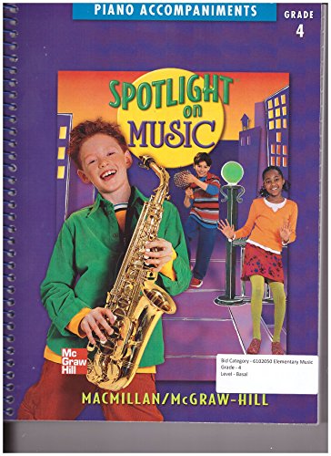 Imagen de archivo de Spotlight on Music Piano Accompaniments Grade 4 a la venta por BooksRun