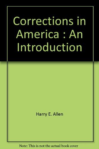 Stock image for Corrections in America : An Introduction for sale by Better World Books