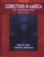 9780023017254: Corrections in America: An Introduction