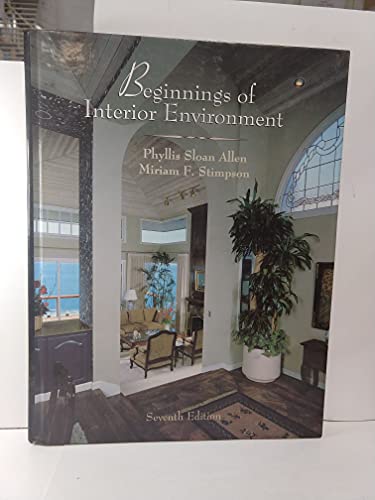 Beginnings of Interior Environment (9780023018213) by Phyllis S.; Stimpson Allen