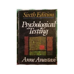 Psychological Testing Anastasi Urbina Ebook