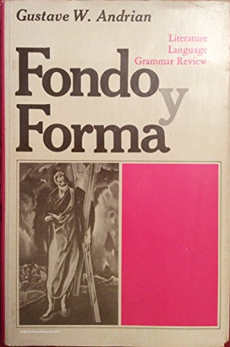 Stock image for Fondo Y Forma: Literature, Language, Grammar Review for sale by SecondSale