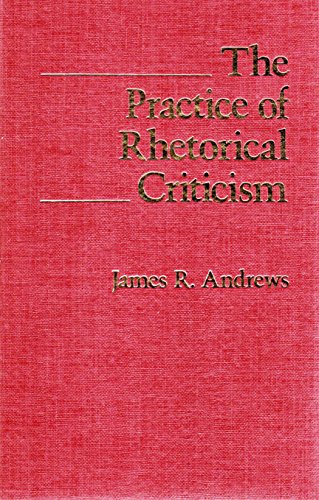 9780023034909: Title: The practice of rhetorical criticism