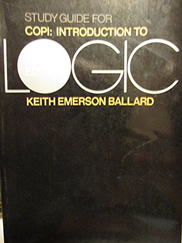 Imagen de archivo de Introduction to Logic a la venta por Better World Books