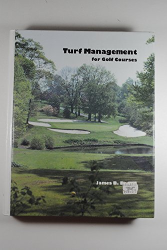 Turf Management for Golf Courses