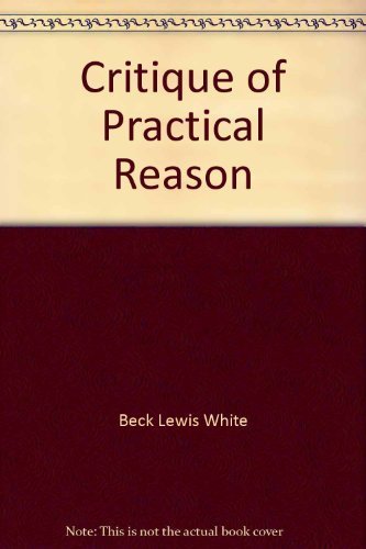 Beispielbild fr Critique of Practical Reason zum Verkauf von ThriftBooks-Atlanta