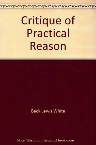 9780023077609: Critique of Practical Reason
