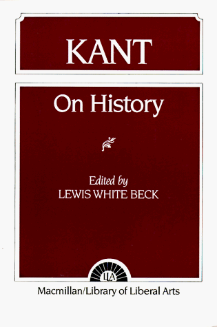 Imagen de archivo de Kant : On History a la venta por Better World Books