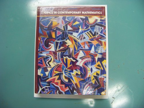 9780023080616: TOPICS IN CONTEMPORARY MATHEMATICS