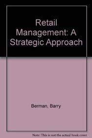 Stock image for Retail management: A strategic approach for sale by HPB-Red