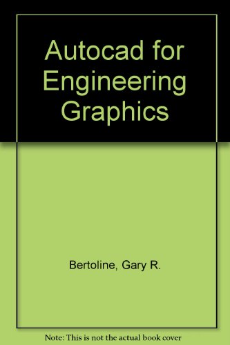 9780023090424: Autocad for Engineering Graphics