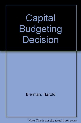 9780023099403: Capital Budgeting Decision
