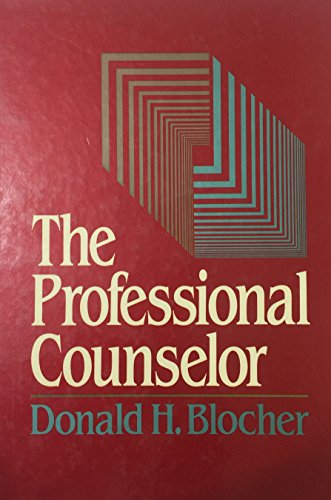 Stock image for The Professional Counselor for sale by BookHolders