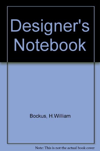 Imagen de archivo de Designer's Notebook a la venta por Midtown Scholar Bookstore