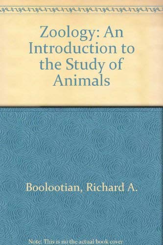 Stock image for Zoology: An Introduction to the Study of Animals for sale by BookDepart