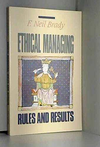 Beispielbild fr Ethical Managing: Rules and Results zum Verkauf von Red's Corner LLC