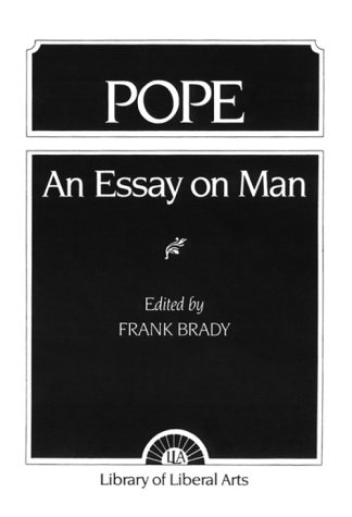 Beispielbild fr Pope : Essay on Man zum Verkauf von Better World Books