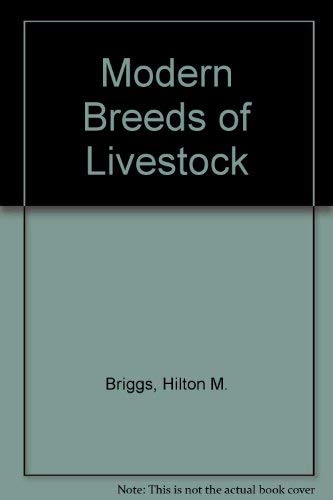 9780023147203: Modern Breeds of Livestock 3rd Edition 1969 Edition