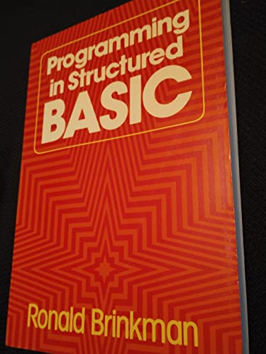 9780023148705: Programming in Structured Basic