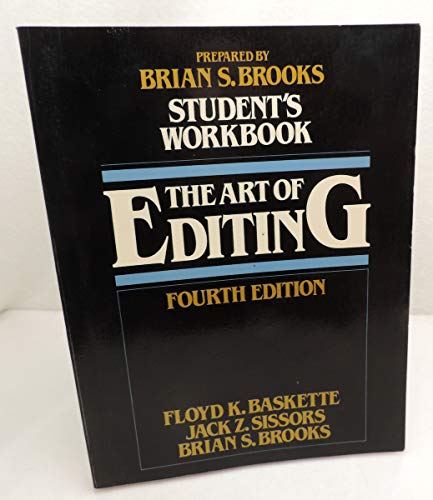 Beispielbild fr Student's workbook for The art of editing, 4/e zum Verkauf von Wonder Book