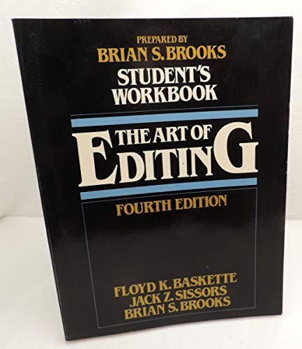 Imagen de archivo de Student's workbook for The art of editing, 4/e a la venta por Wonder Book