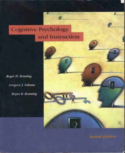 Beispielbild fr Cognitive Psychology and Instruction zum Verkauf von Better World Books