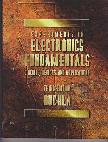 Stock image for Experiments in Electronic Fundamentals: Circuits, Devices and Applications for sale by ThriftBooks-Dallas