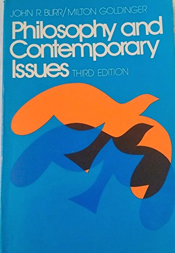 Imagen de archivo de Philosophy and Contemporary Issues a la venta por Ergodebooks