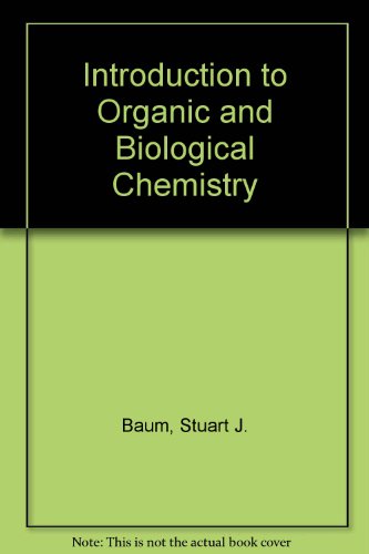 9780023173806: Introduction to Organic and Biological Chemistry