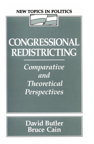 Beispielbild fr Congressional Redistricting: Comparative and Theoretical Perspectives zum Verkauf von Wonder Book