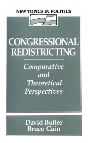 Stock image for Congressional Redistricting: Comparative and Theoretical Perspectives for sale by Wonder Book