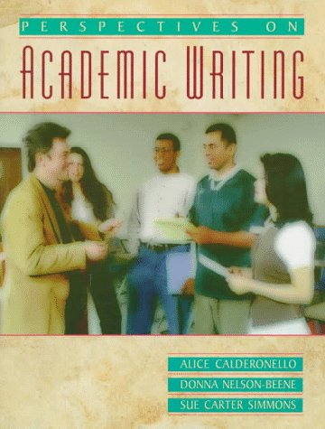 Beispielbild fr Perspectives on Academic Writing zum Verkauf von HPB-Red