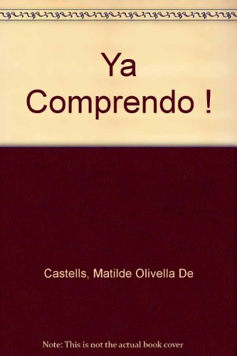 Beispielbild fr Ya Comprendo! : A Communicative Course in Spanish zum Verkauf von Better World Books: West