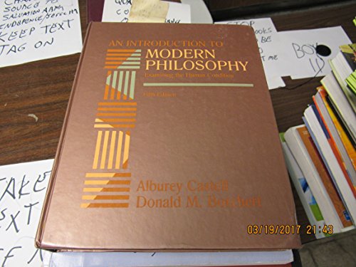 9780023202100: Introduction to Modern Philosophy: Examining the Human Condition